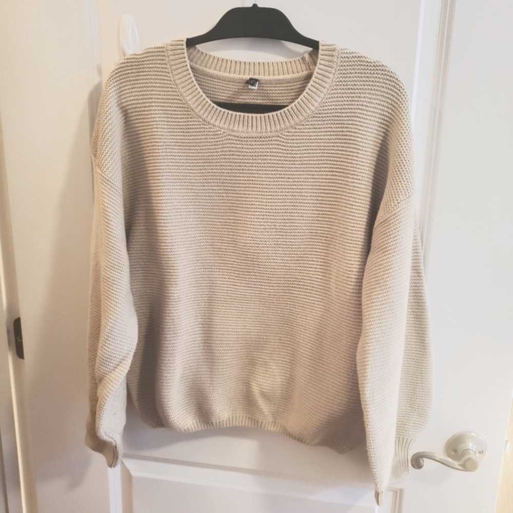 Beige sweater